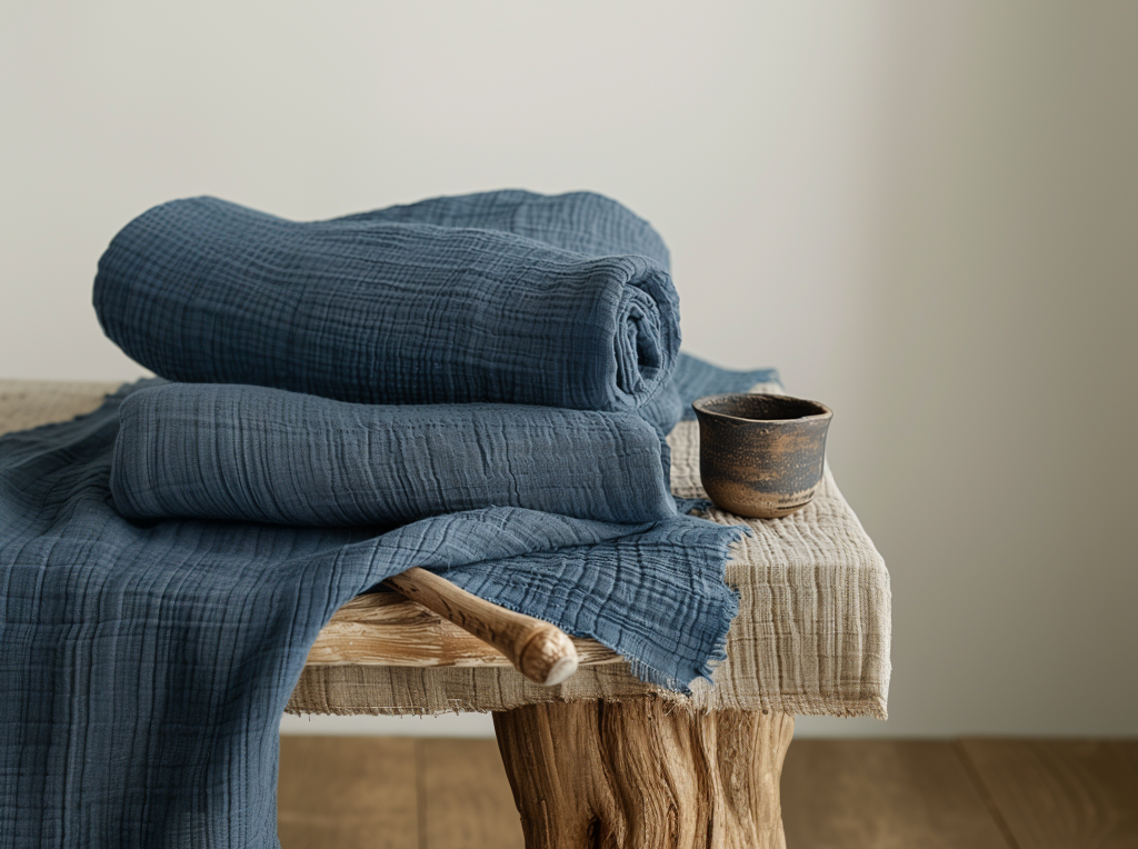Muslintyg – Mjukt och andningsbart tyg för babykläder, kläder & DIY