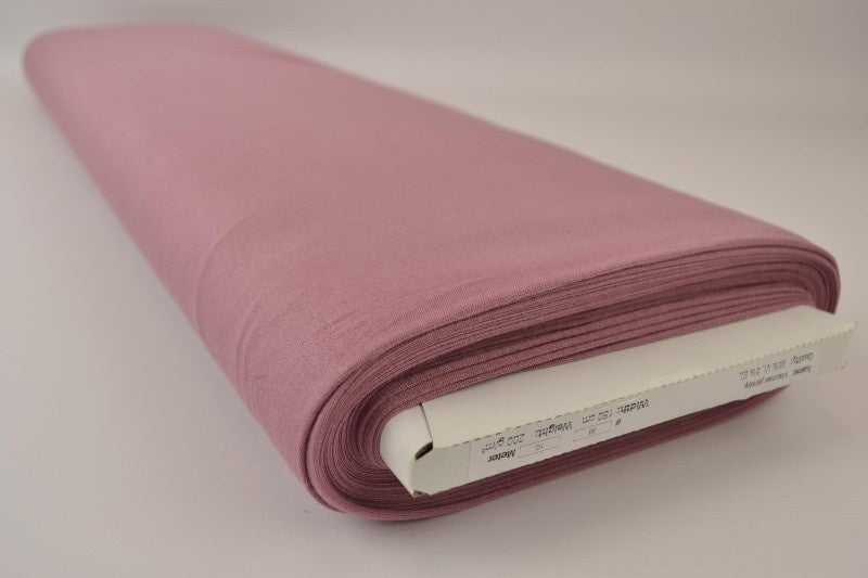 Mörk vintage rosa viskosjersey – mjuk, andningsbar & elastisk (bild 2 av 4)
