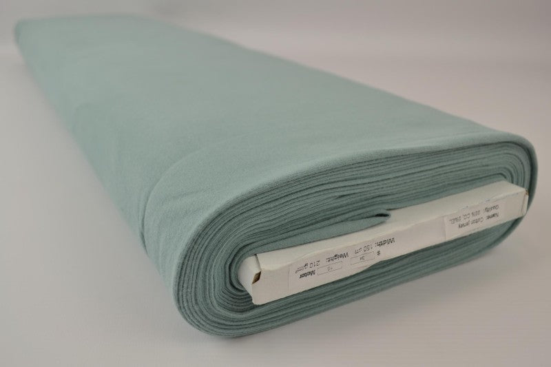 Vintage grön bomullsjersey – naturlig, andningsbar & stretchig (bild 2 av 7)