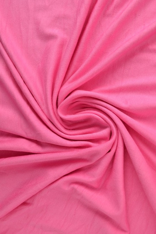 Pink viskosjersey – mjuk, andningsbar & elastisk (bild 1 av 4)