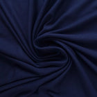 MÖRK NAVY VISCOSE JERSEY TYG MED STRETCH