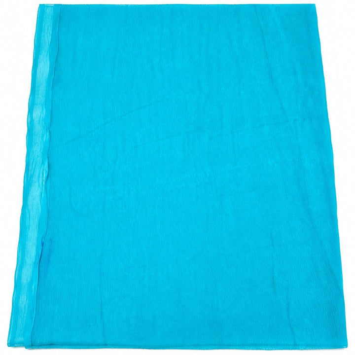 TURKIS SIDENCHIFFONG - 90 CM BRED – 2. SORTERING