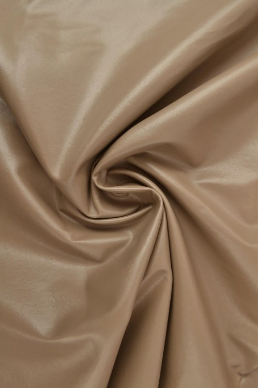 Taupe konstläder – till kläder & dekoration (bild 1 av 4)