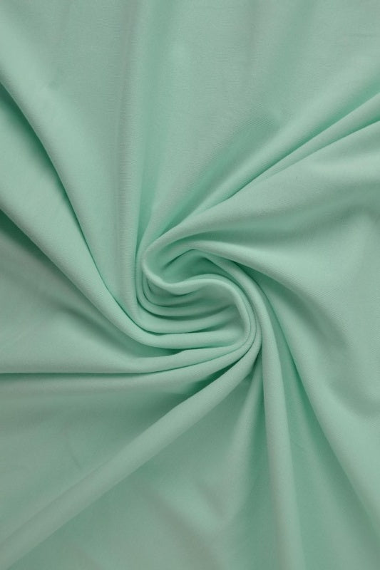 Ljus mint bomullsjersey – naturlig, andningsbar & stretchig (bild 1 av 8)
