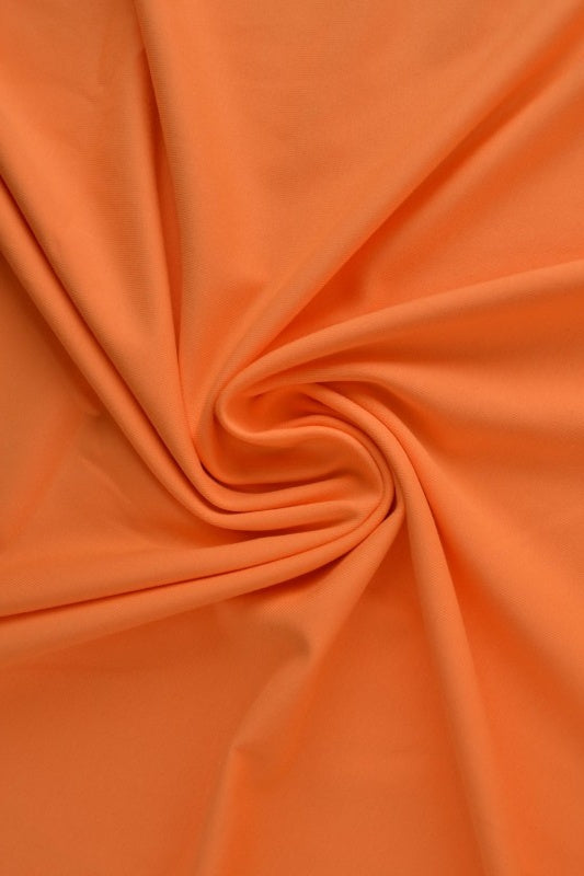 Orange bomullsjersey – naturlig, andningsbar & stretchig (bild 1 av 8)