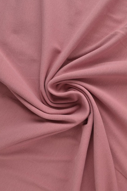 Mörk vintage rosa bomullsjersey – naturlig, andningsbar & stretchig (bild 1 av 7)