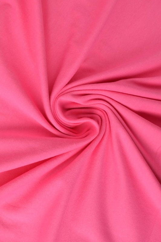 PINK BOMULLSJERSEY – NATURLIG, ANDNINGSBAR & STRETCHIG