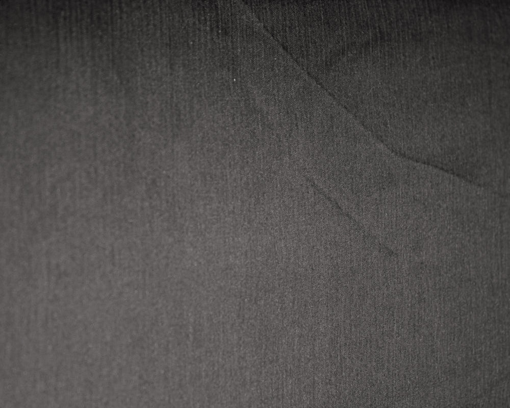 Svart sidenchiffong – lätt, skirt chiffongtyg - 140 cm bredd (bild 2 av 8)
