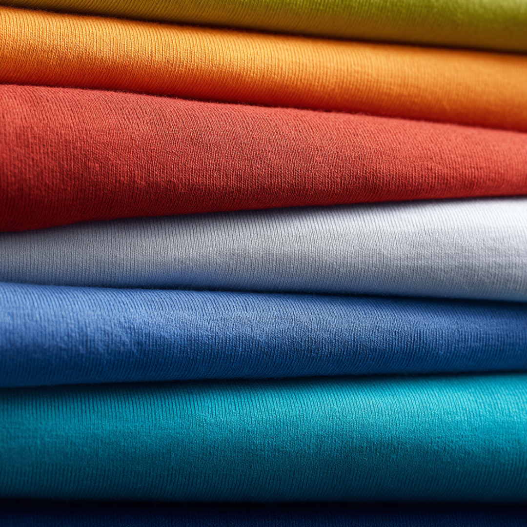 Limegrön bomullsjersey – naturlig, andningsbar & stretchig (bild 7 av 8)