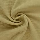 BEIGE DOUBLE GAUZE MUSSLIN