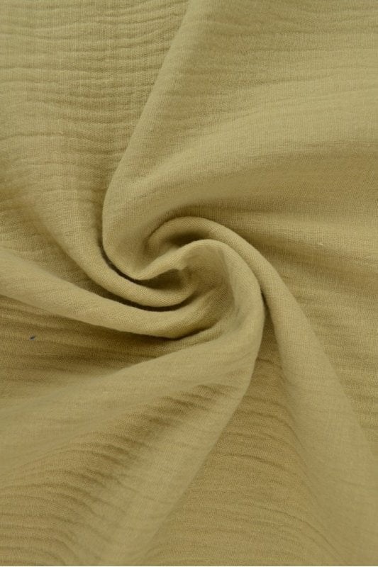 Beige double gauze musslin – mjuk & andningsbar (bild 1 av 5)