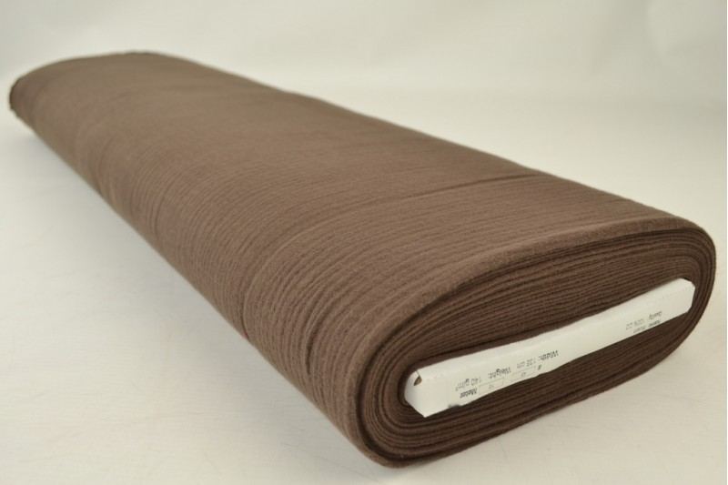 Brun double gauze musslin – mjuk & andningsbar (bild 2 av 5)