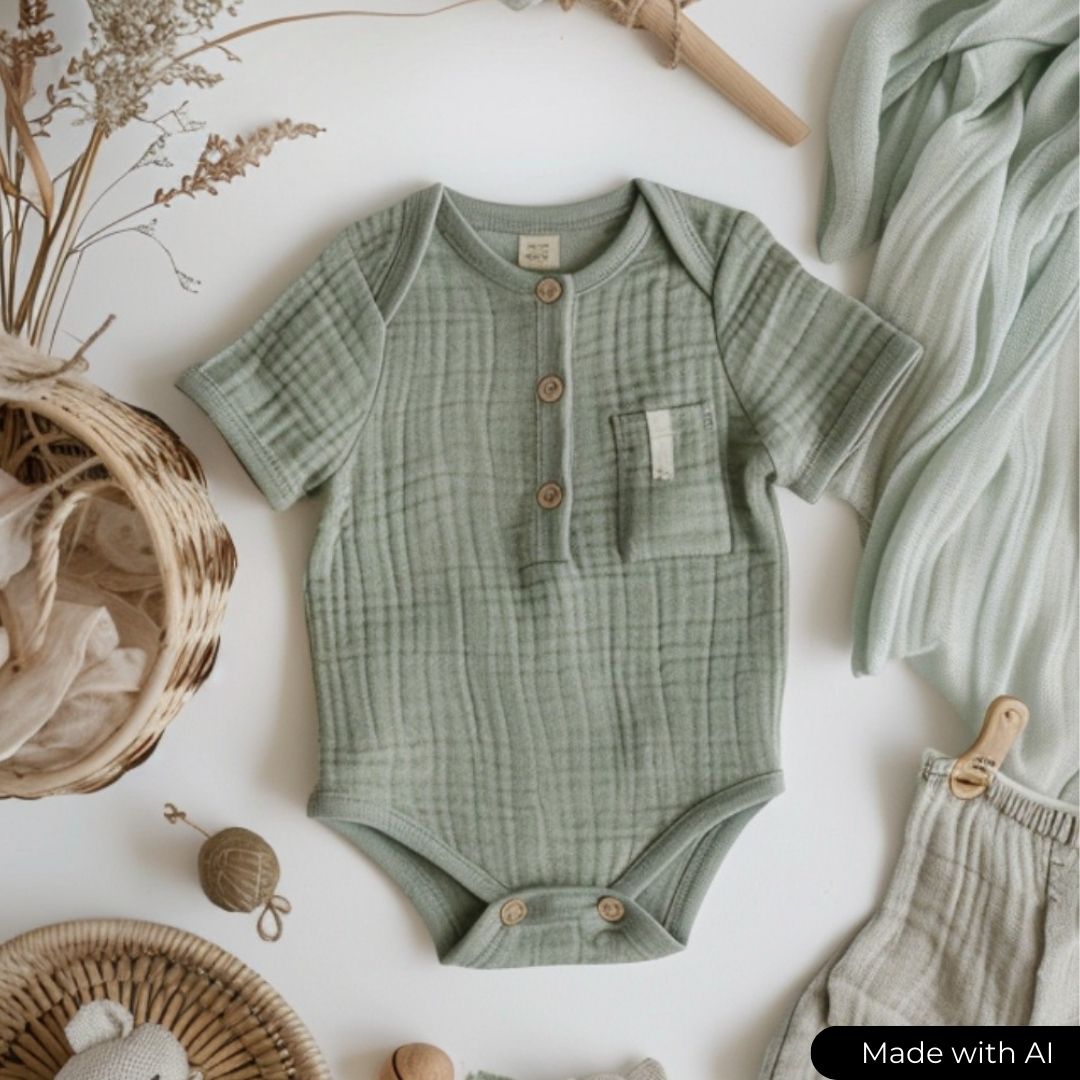 Vintage pink double gauze musslin – mjuk & andningsbar (bild 4 av 5)