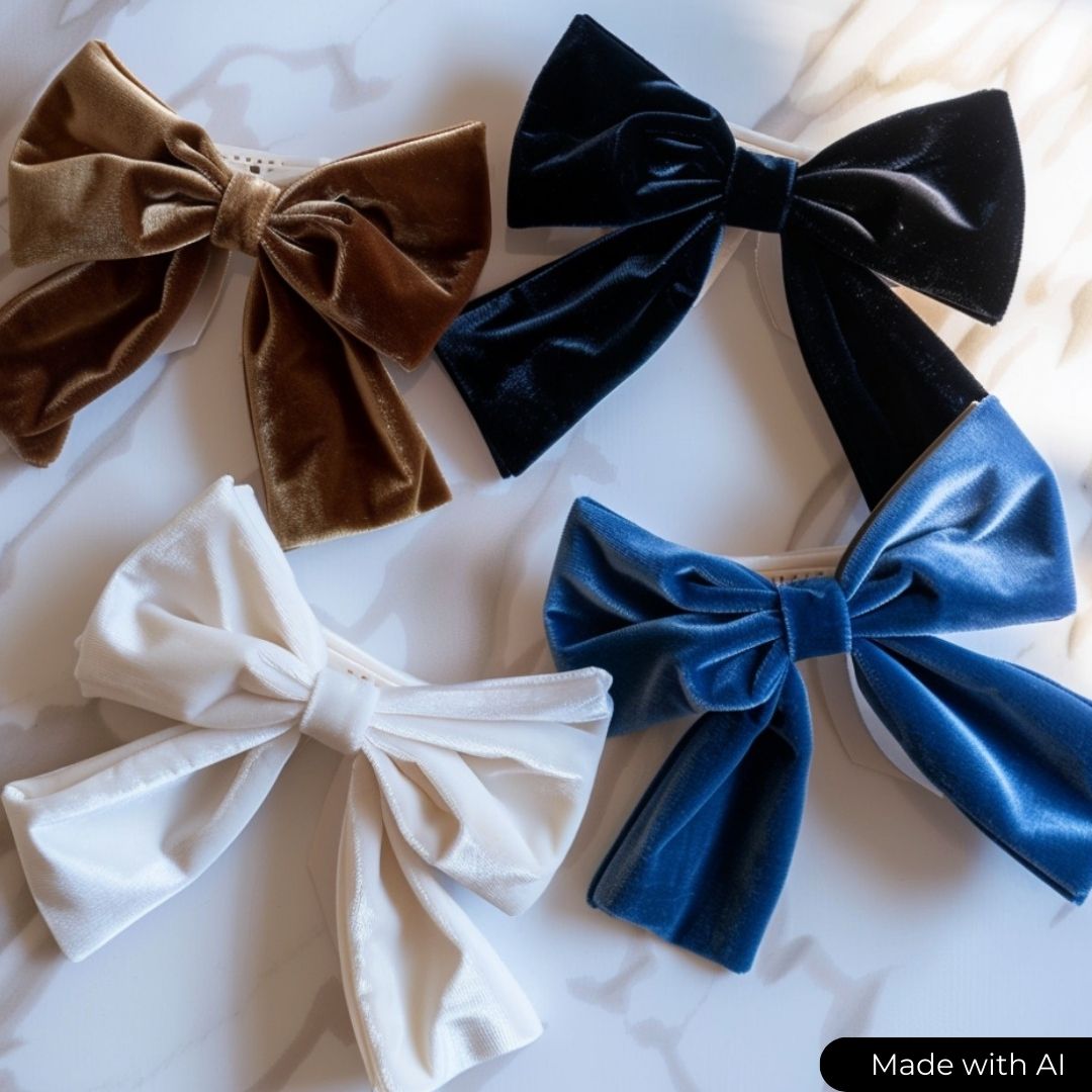 Blå velour med stretch – mjuk stickad kvalitet (bild 3 av 6)