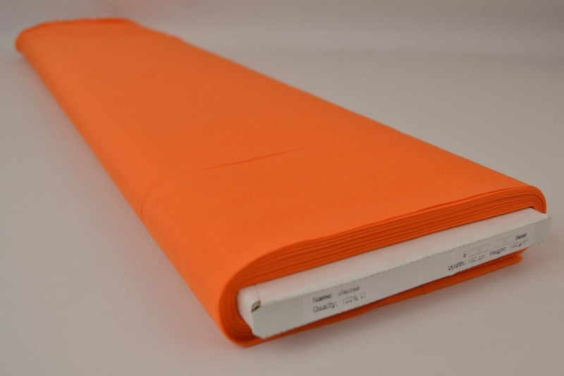 Orange viskostyg – lätt fall & elegant matt glans (bild 2 av 4)