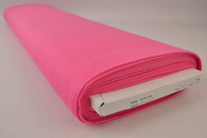 Fuchsia viskosjersey – mjuk, andningsbar & elastisk (bild 2 av 4)