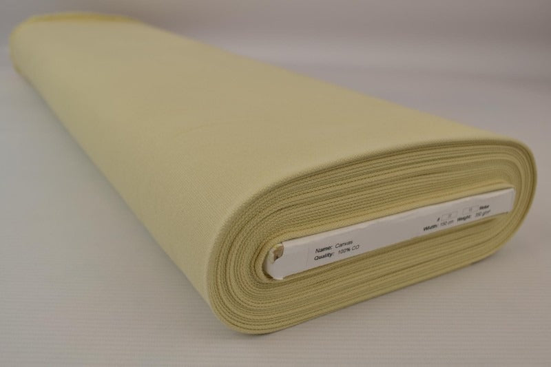 CHAMPAGNE BOMULLSCANVAS – TÄTT VÄVD 350 g/m², OEKO-TEX