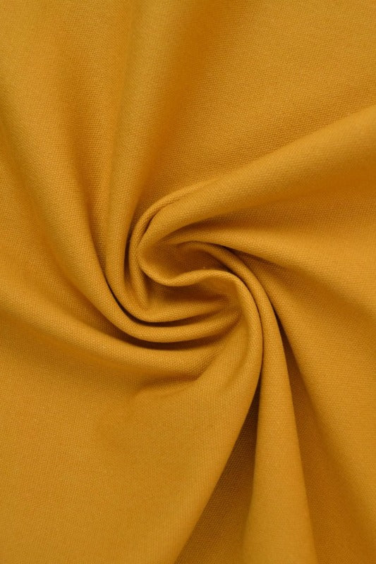 CURRYGUL BOMULLSCANVAS – TÄTT VÄVD 350 g/m², OEKO-TEX