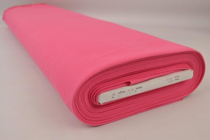 PINK BOMULLSCANVAS – TÄTT VÄVD 350 g/m², OEKO-TEX