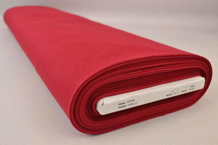 BORDEAUX BOMULLSCANVAS – TÄTT VÄVD 350 g/m², OEKO-TEX