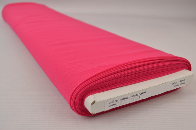 Fuchsia pink chiffong – lätt, transparent & med vackert fall (bild 2 av 7)