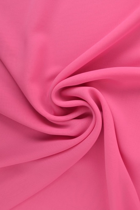 Pink chiffong – lätt, transparent & med vackert fall (bild 1 av 7)