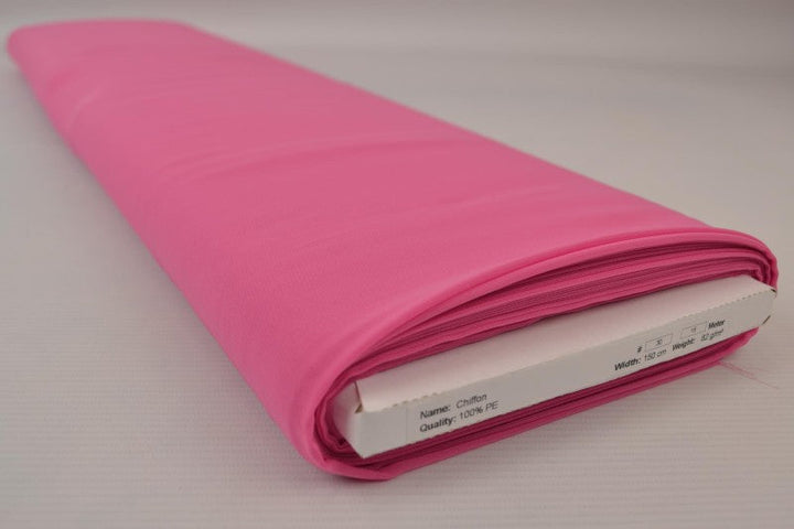 Pink chiffong – lätt, transparent & med vackert fall (bild 2 av 7)