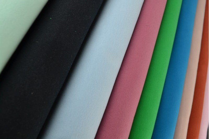 Röd bomullsflanell – mjuk borstad yta & naturlig (bild 6 av 6)