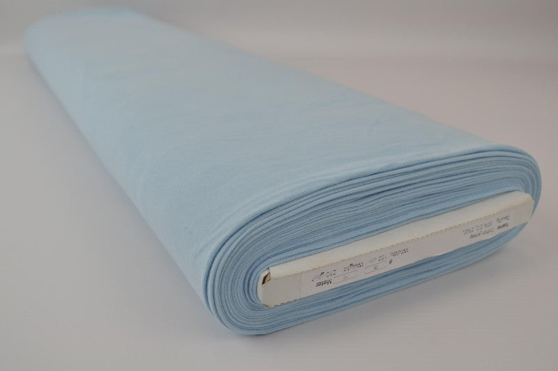 Babyblå bomullsjersey – naturlig, andningsbar & stretchig (bild 2 av 8)