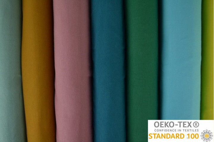 Mörk lila bomullsjersey – naturlig, andningsbar & stretchig (bild 5 av 8)
