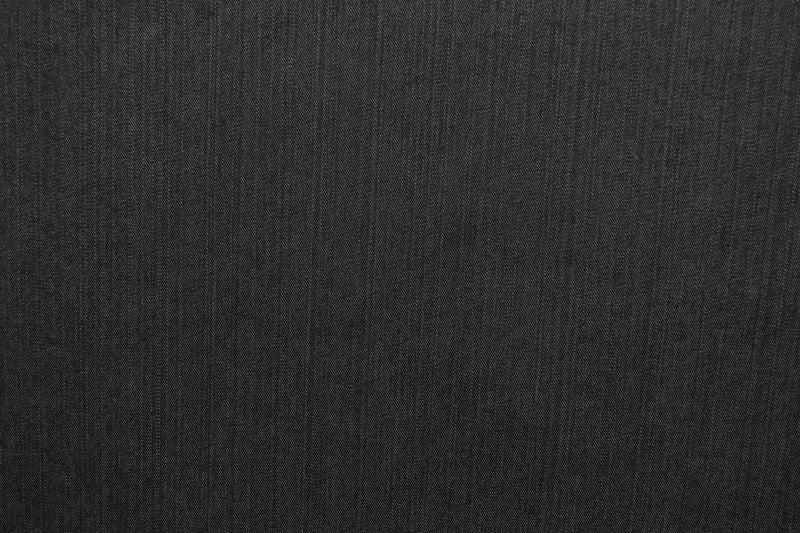 Mörkgrå otvättat denim med stretch – 370 g/m² (bild 3 av 9)