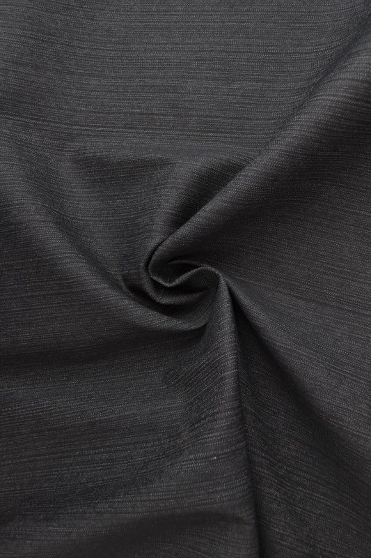 Antracit otvättat denim med stretch – 370 g/m² (bild 1 av 9)