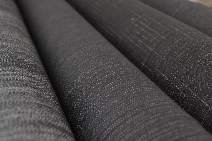 Kyl mellangrå otvättat denim med stretch – 370 g/m² (bild 7 av 9)