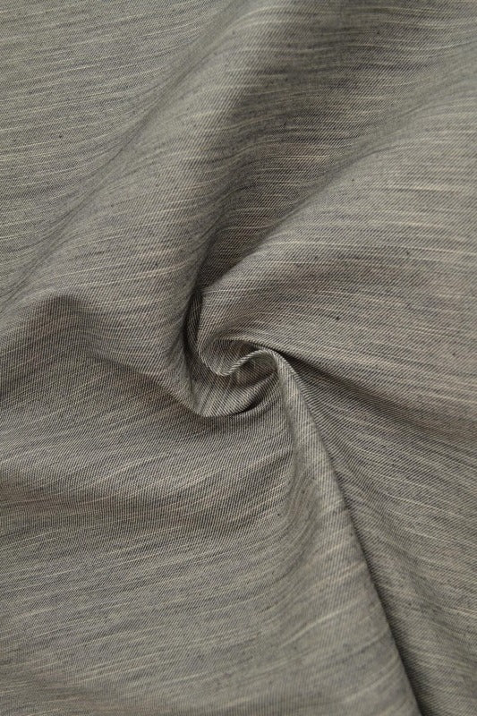 Ljusgrå otvättat denim med stretch – 370 g/m² (bild 1 av 9)
