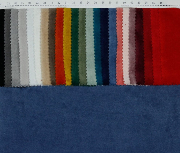 Taupe bomullssammet med stretch (bild 5 av 5)