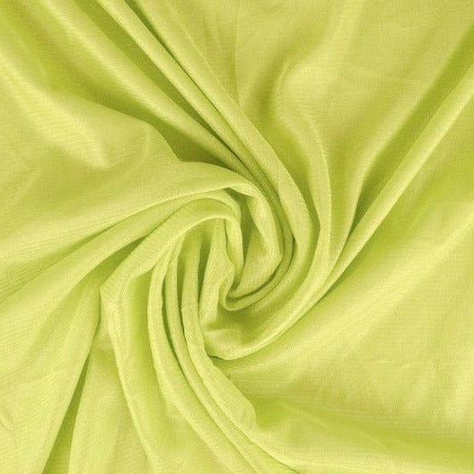 Limegrön charmeuse fodertyg med stretch (bild 1 av 2)