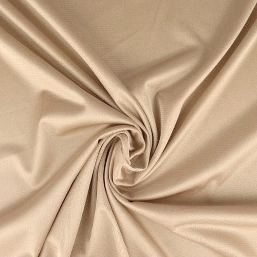 Ljus taupe charmeuse fodertyg med stretch (bild 1 av 2)