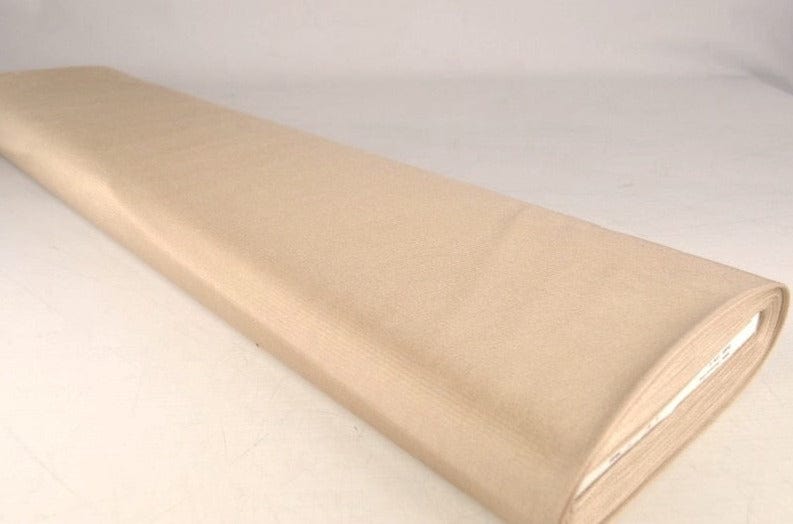 Ljus taupe charmeuse fodertyg med stretch (bild 2 av 2)