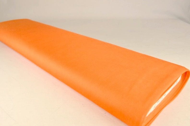 Orange charmeuse fodertyg med stretch (bild 2 av 2)