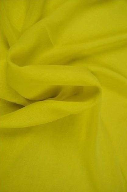 Neon gul chiffong – lätt, transparent & med vackert fall (bild 1 av 7)