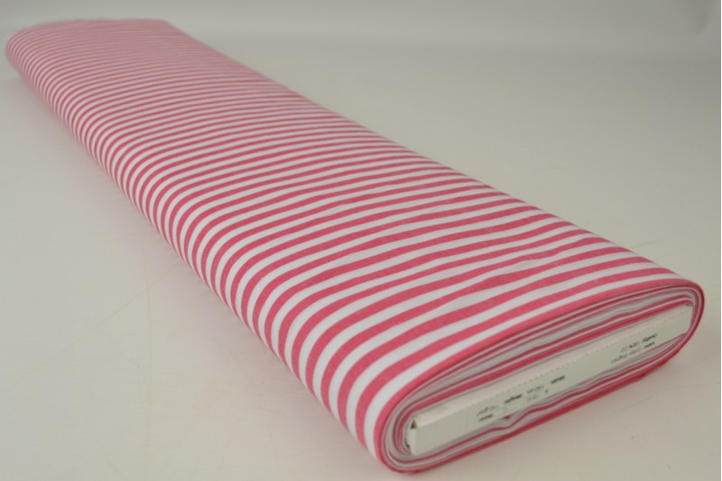 PINK GINGHAM RANDIGT BOMULLSTYG 6,5 MM – OEKO-TEX BOMULL, LÄTT & ANDNINGSBART