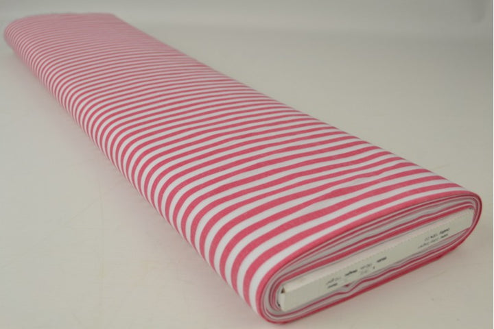 PINK GINGHAM RANDIGT BOMULLSTYG 6,5 MM – OEKO-TEX BOMULL, LÄTT & ANDNINGSBART