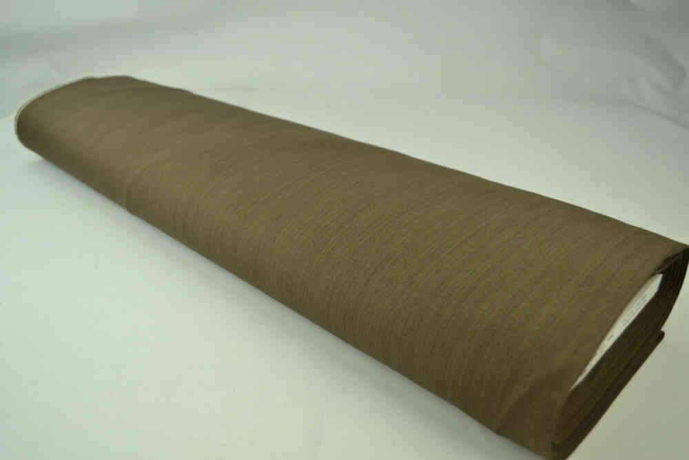 Taupe otvättat denim med stretch – 370 g/m² (bild 2 av 4)