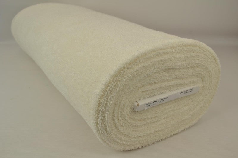 RÅVIT DUBBELSIDIG FROTTÉ – ABSORBERANDE HANDDUKSTYG (OEKO-TEX)