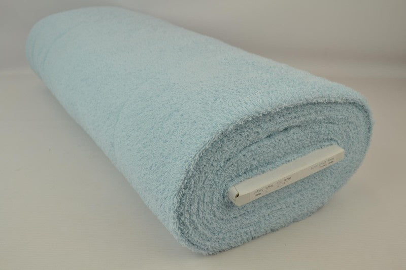 LJUSBLÅ DUBBELSIDIG FROTTÉ – ABSORBERANDE HANDDUKSTYG (OEKO-TEX)