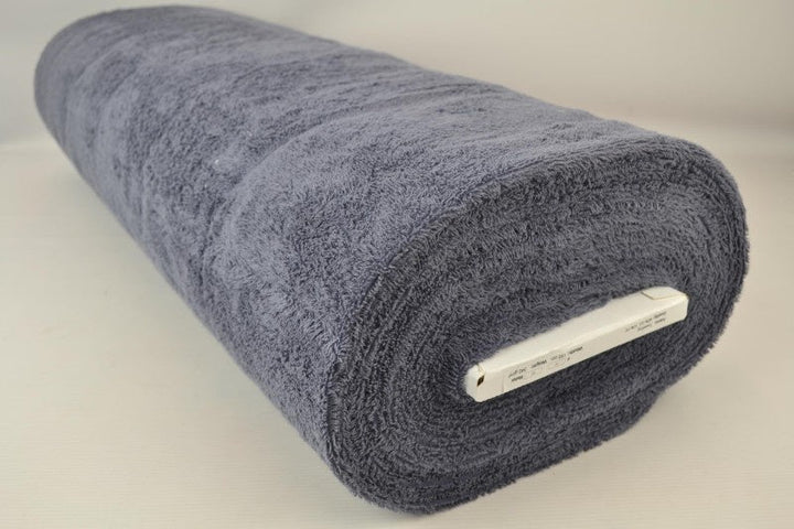 MÖRK GRÅ DUBBELSIDIG FROTTÉ – ABSORBERANDE HANDDUKSTYG (OEKO-TEX)