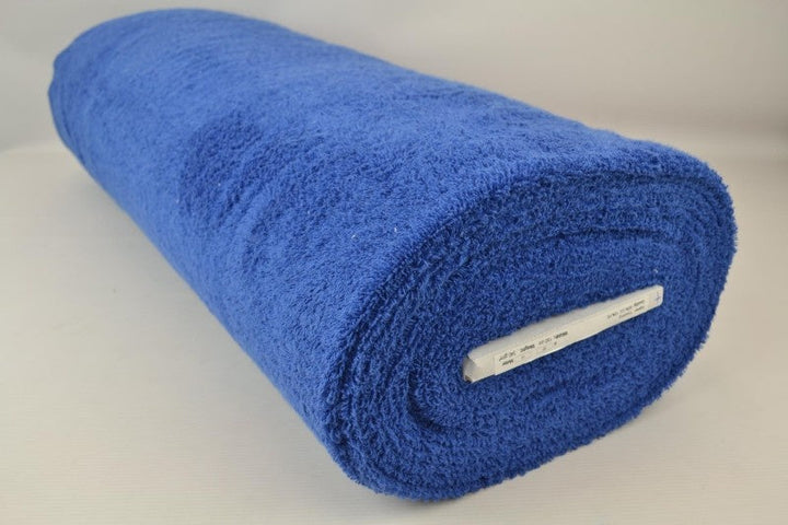 MÖRK BLÅ DUBBELSIDIG FROTTÉ – ABSORBERANDE HANDDUKSTYG (OEKO-TEX)