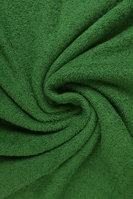 GRÖN DUBBELSIDIG FROTTÉ – ABSORBERANDE HANDDUKSTYG (OEKO-TEX)