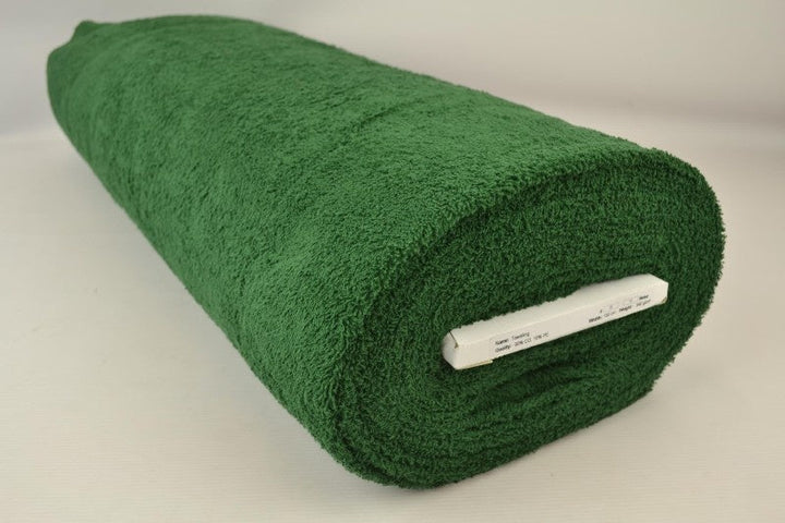 GRÖN DUBBELSIDIG FROTTÉ – ABSORBERANDE HANDDUKSTYG (OEKO-TEX)
