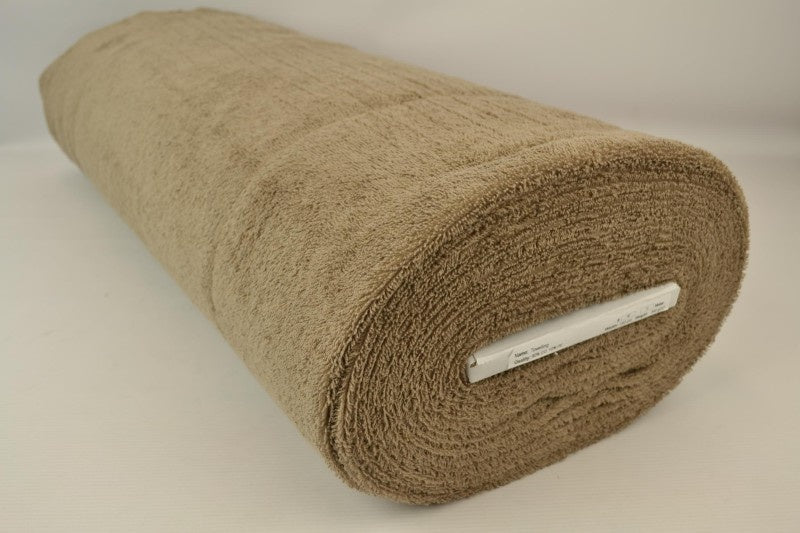 TAUPE DUBBELSIDIG FROTTÉ – ABSORBERANDE HANDDUKSTYG (OEKO-TEX)